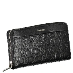 Black Polyester Wallet