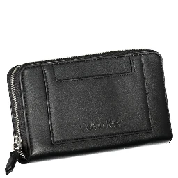 Black Polyester Wallet