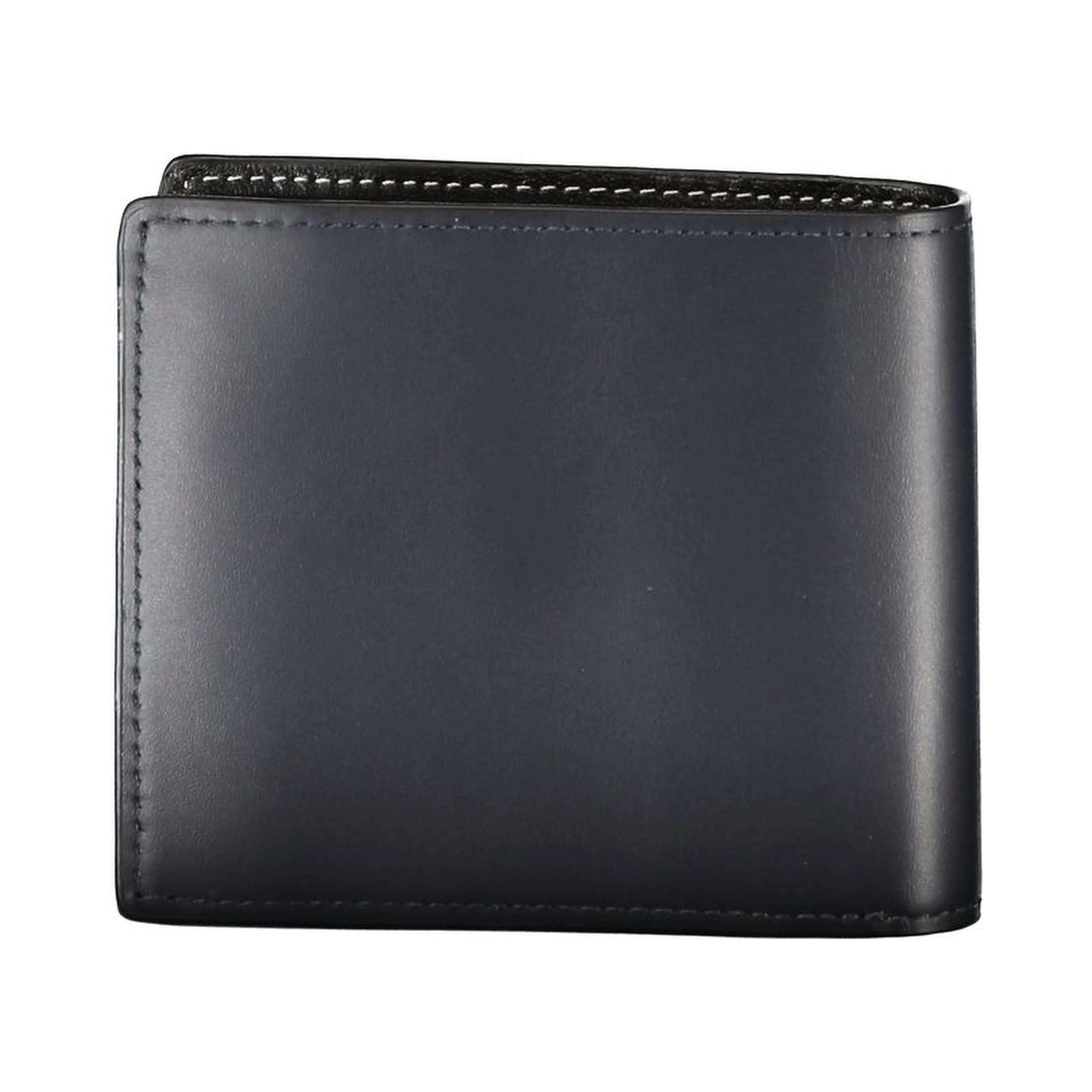 Blue Leather Men Wallet