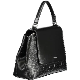 حقيبة يد سوداء من البوليستر