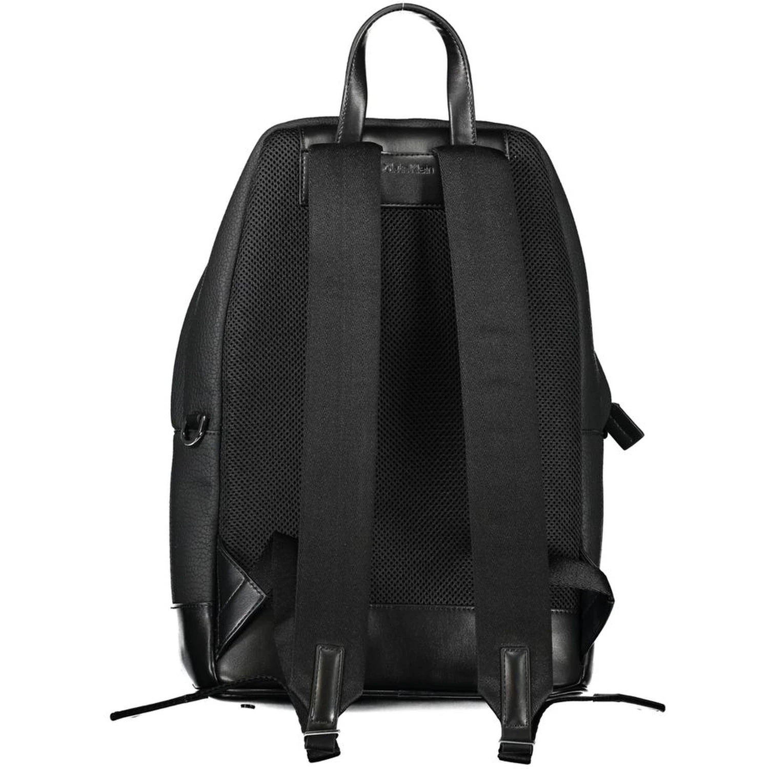 Black Polyester Backpack
