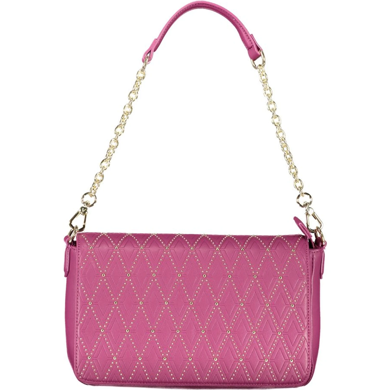 Purple Polyethylene Handbag