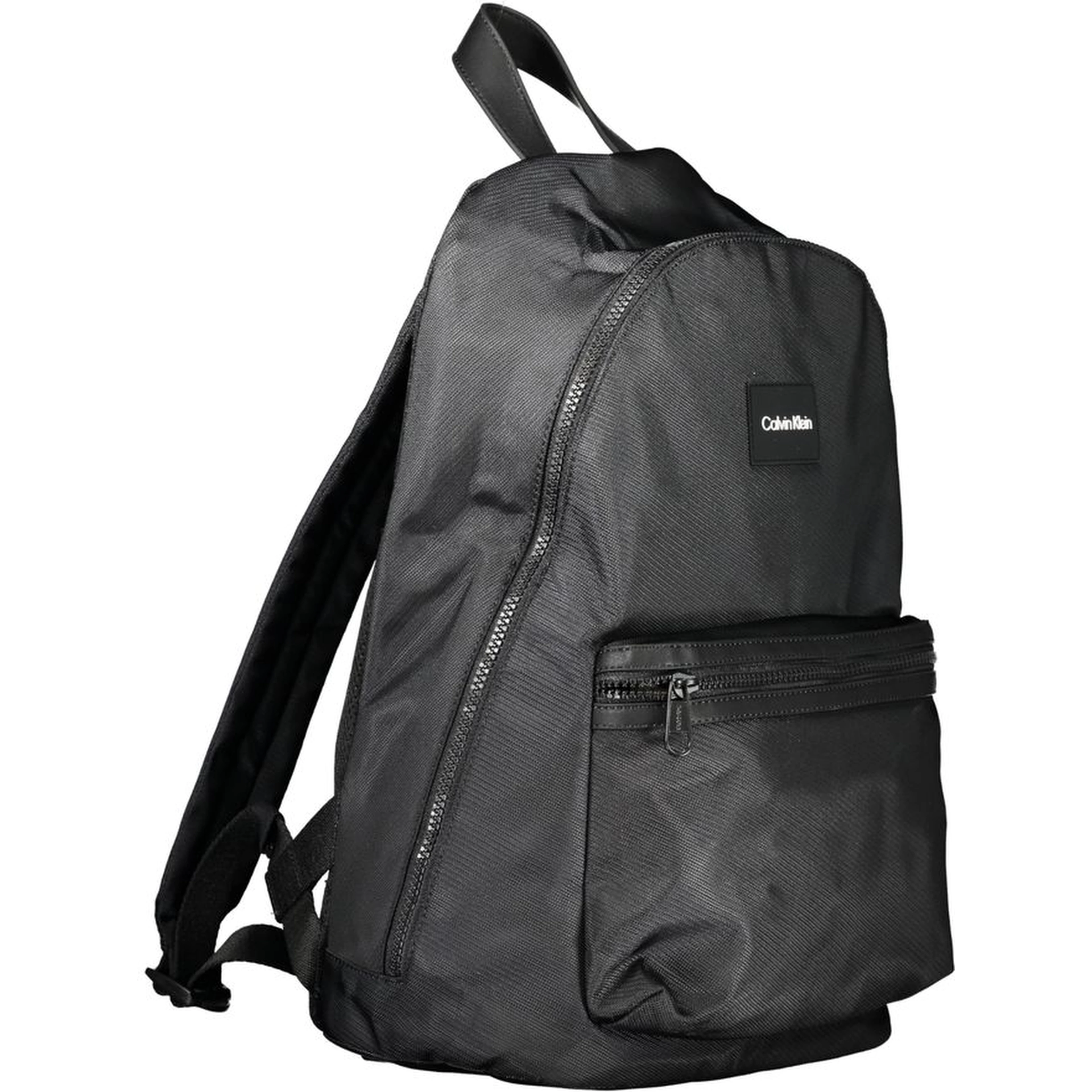 Black Polyester Backpack