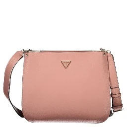 Pink Polyethylene Handbag