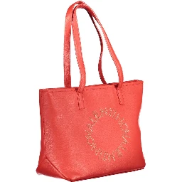 Red Polyethylene Handbag
