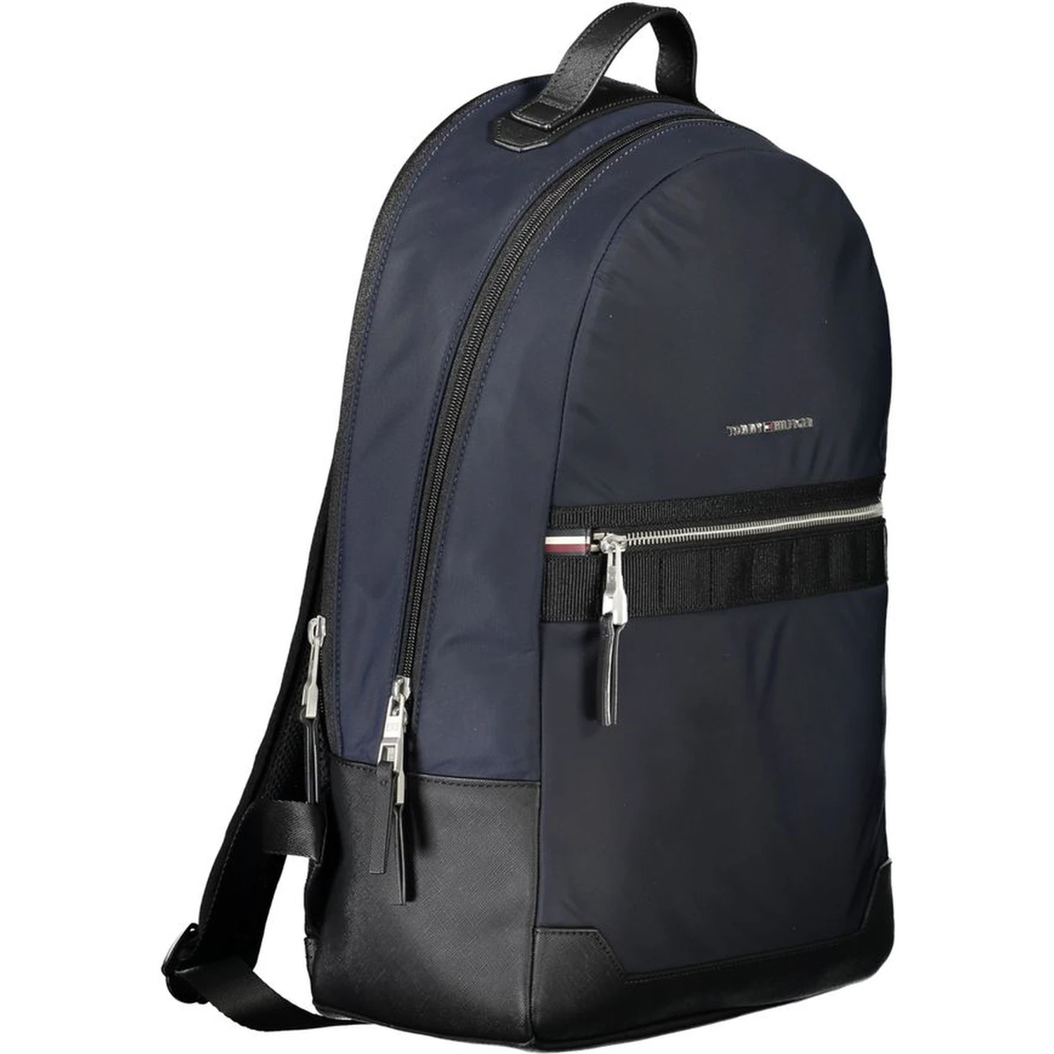 Blue Polyester Backpack