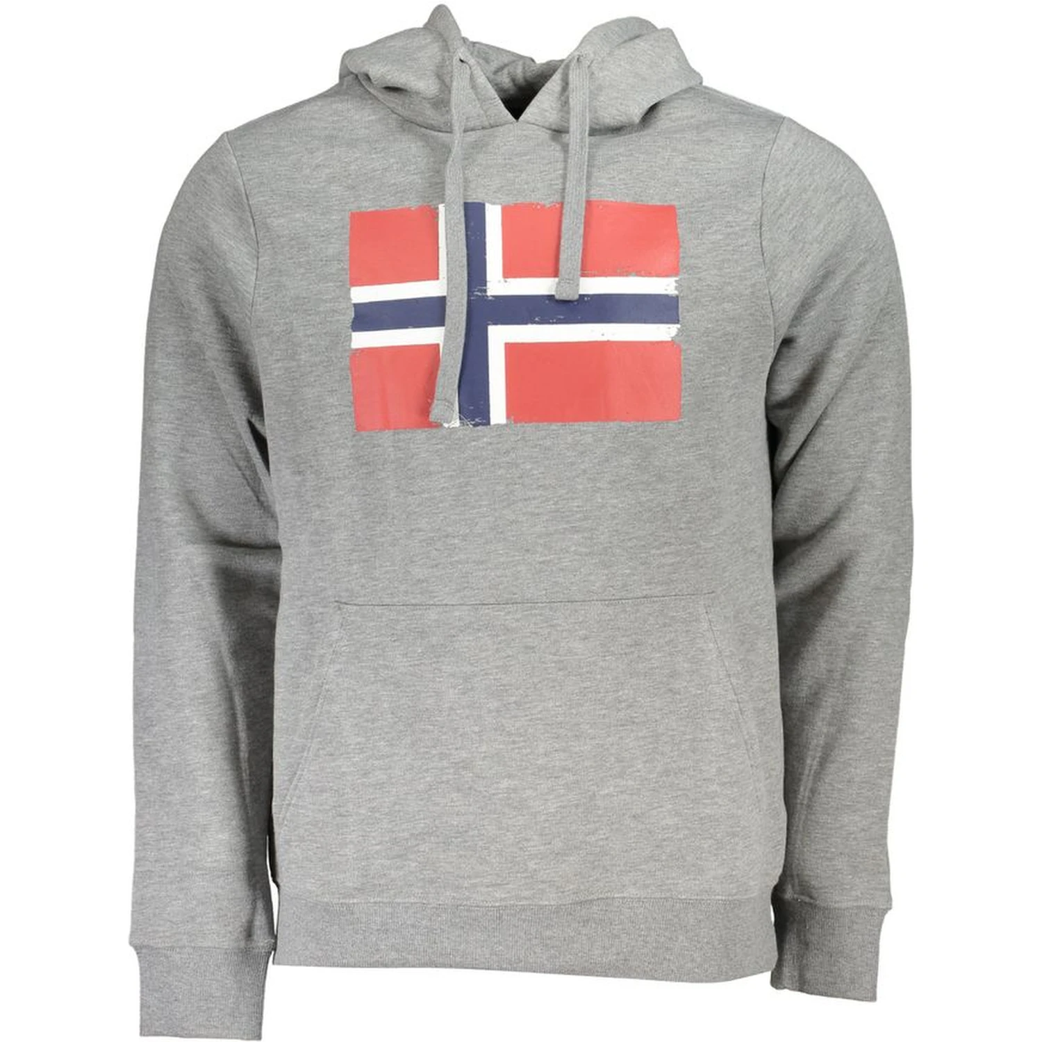 Gray Cotton Men Sweater