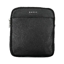 Black Polyethylene Shoulder Bag