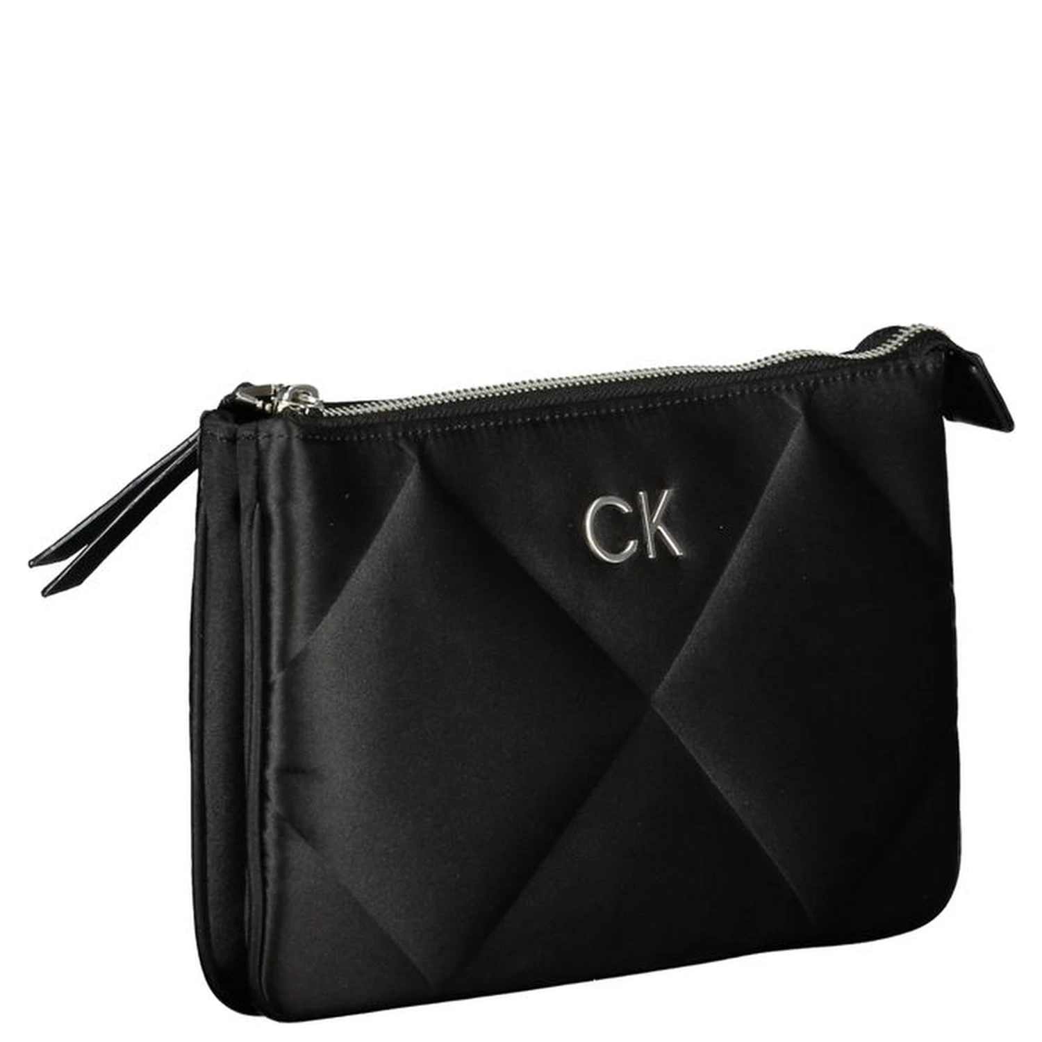 Black Polyester Handbag
