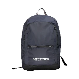 Blue Polyester Backpack