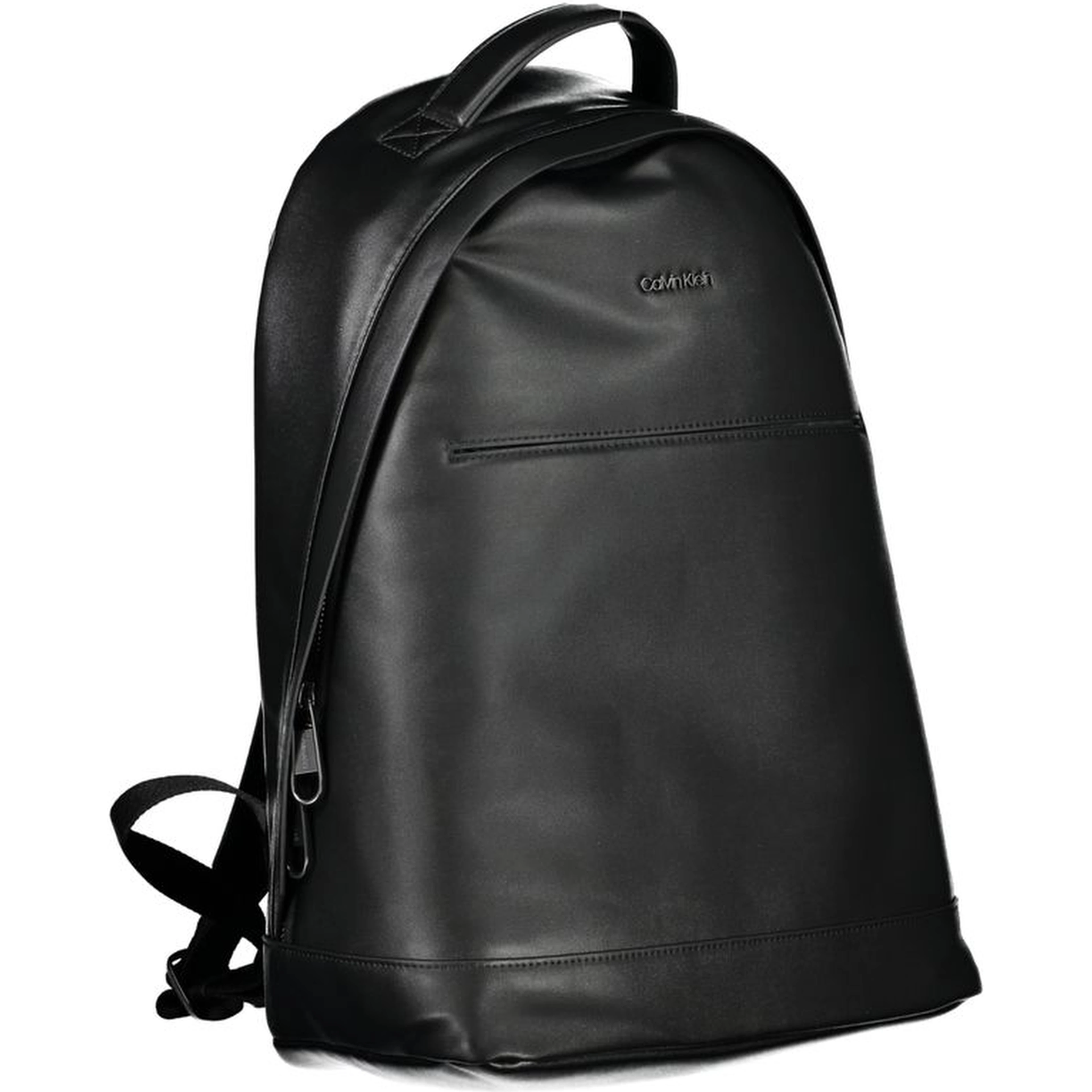 Black Polyester Backpack