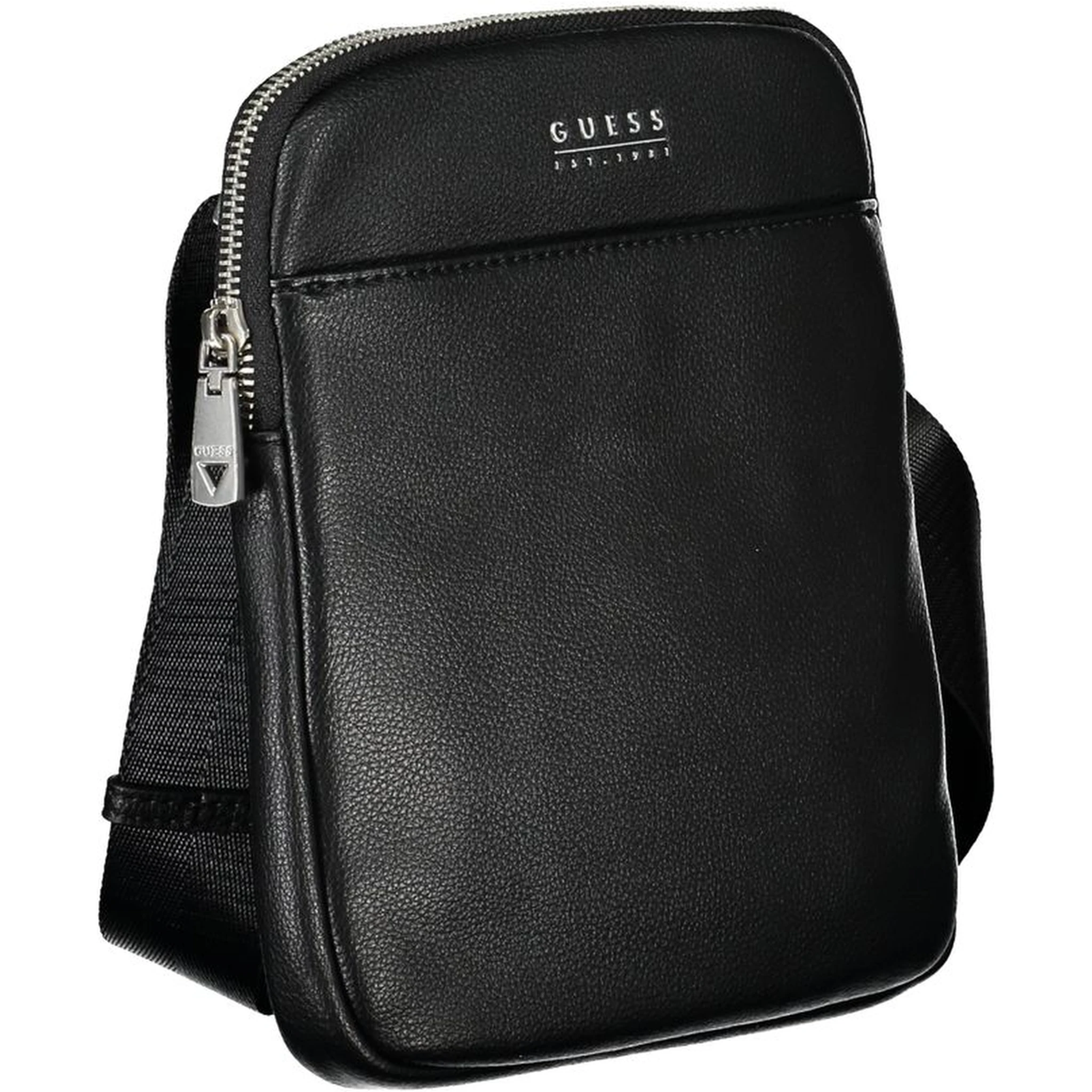 Black Polyethylene Shoulder Bag