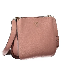 Pink Polyethylene Handbag