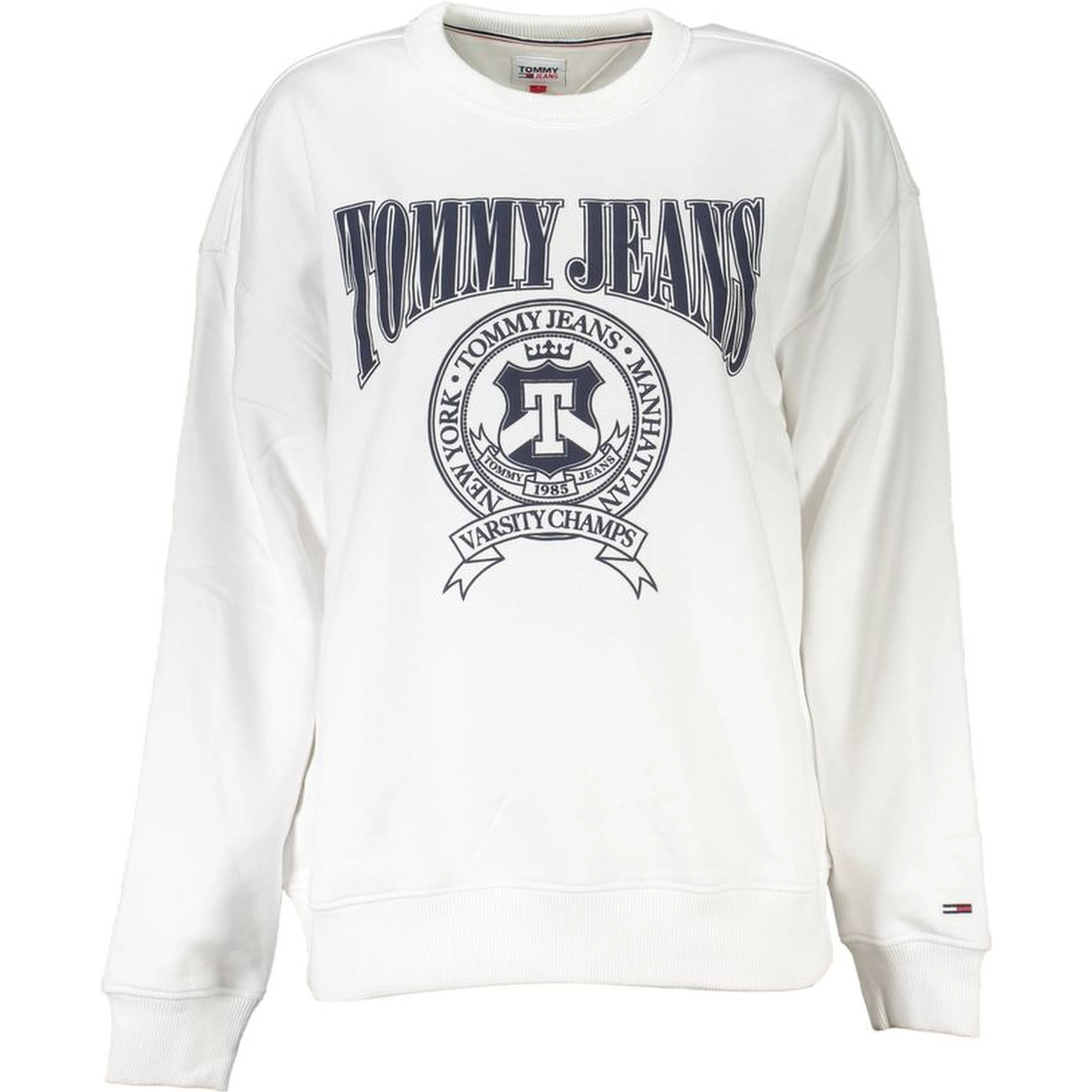 White Cotton Sweatshirt