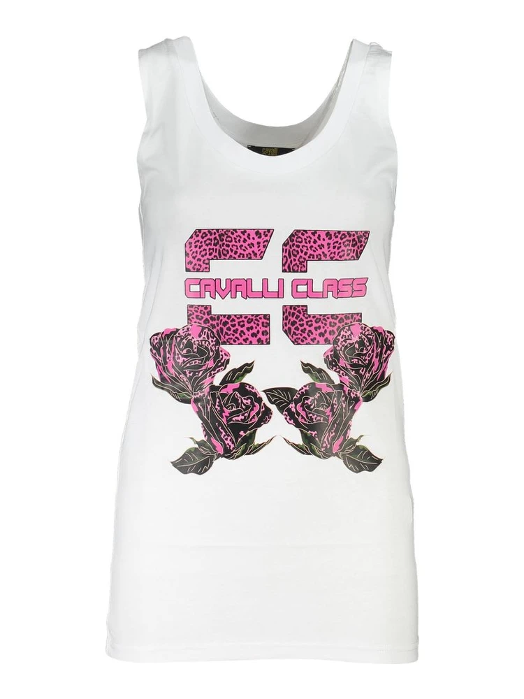 White Cotton Women Top