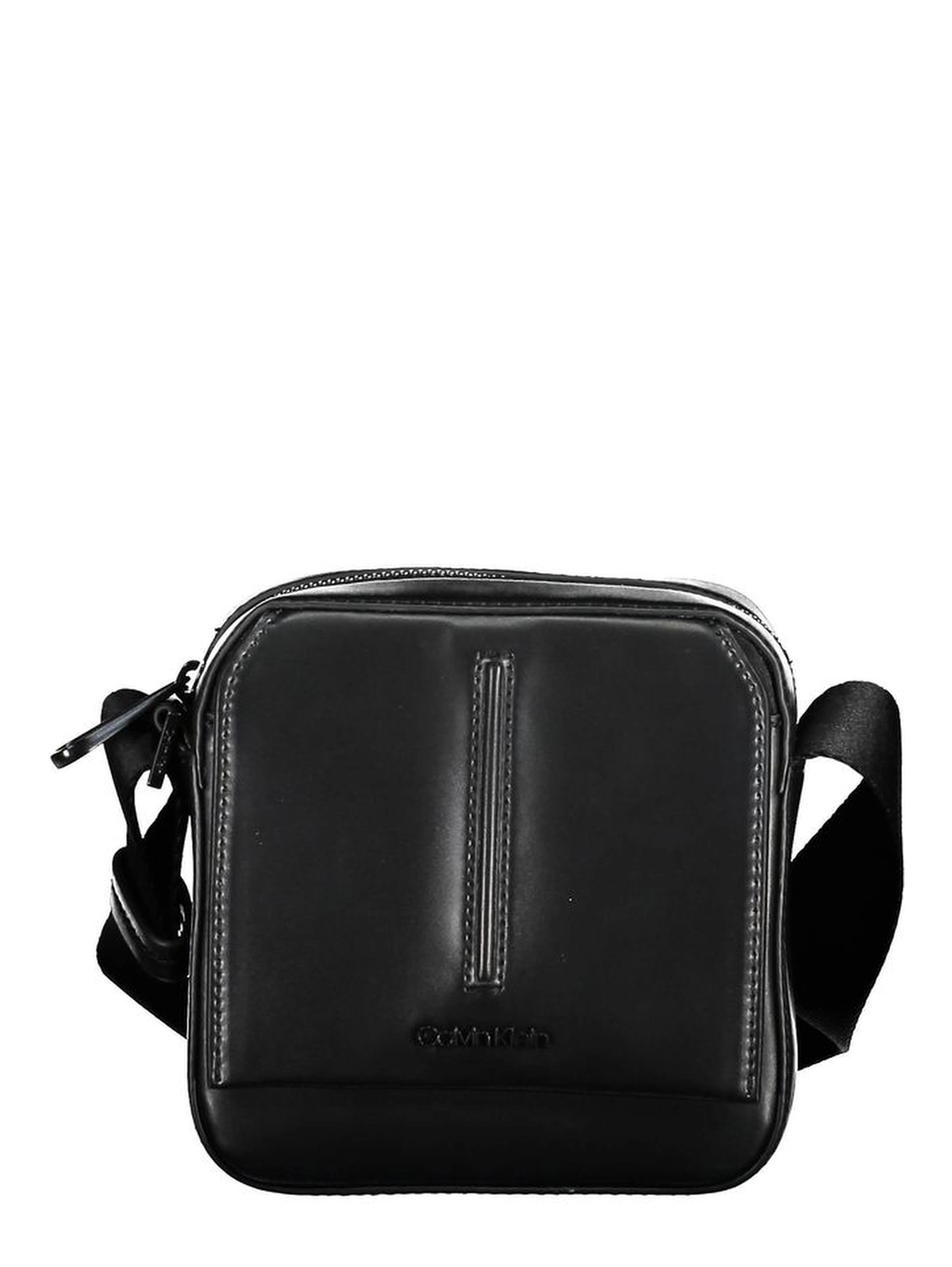Black Polyester Shoulder Bag
