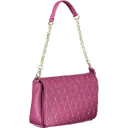 Purple Polyethylene Handbag