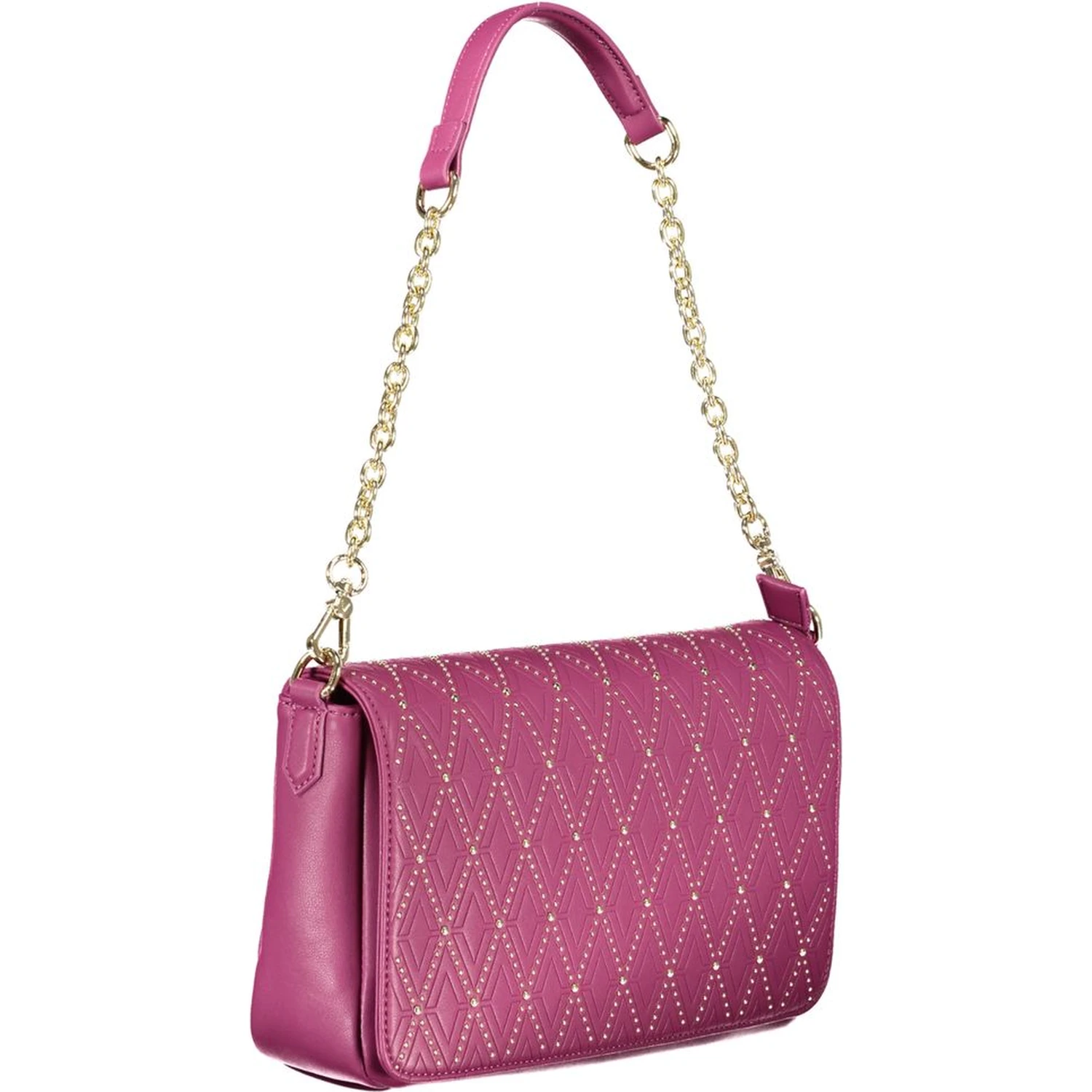 Purple Polyethylene Handbag