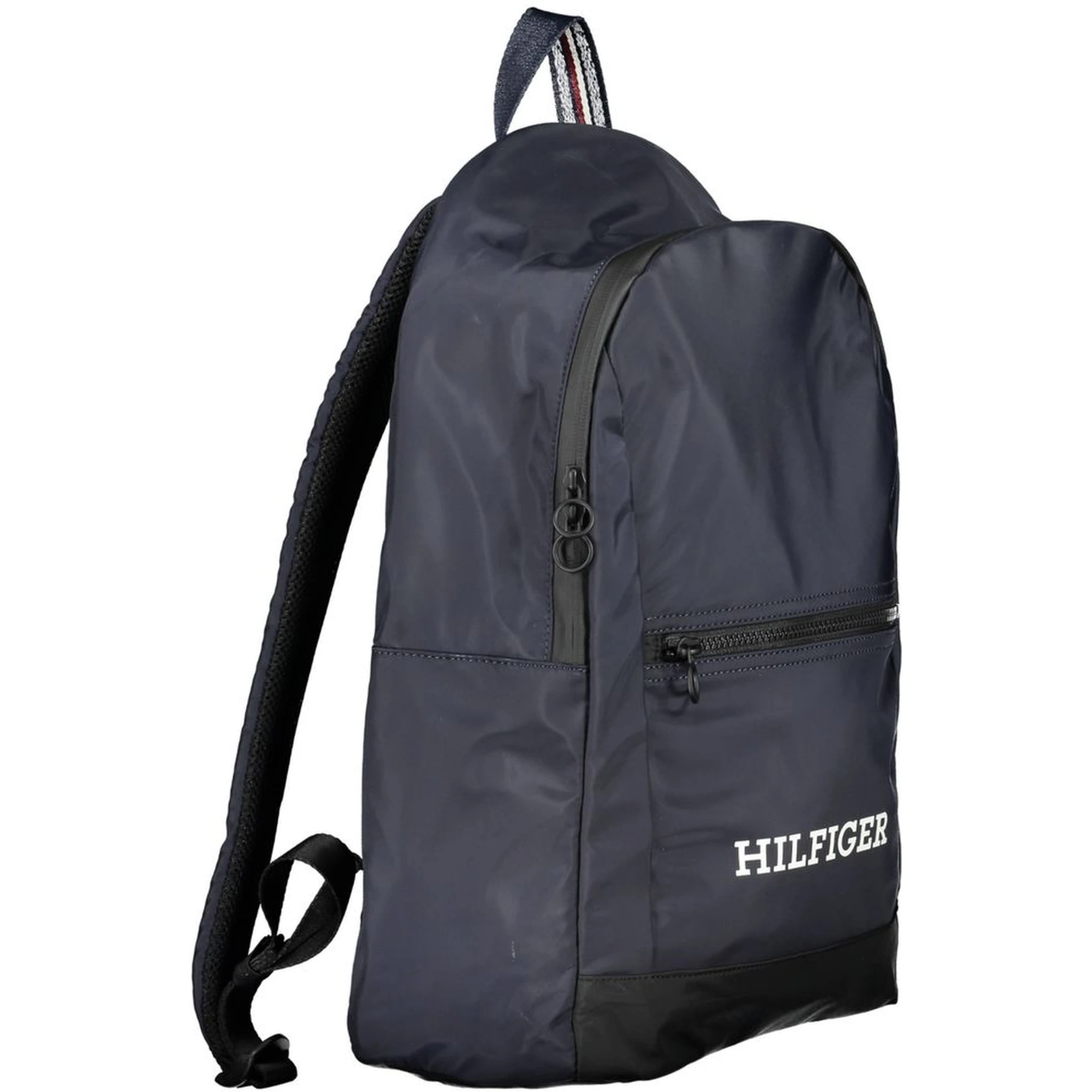 Blue Polyester Backpack