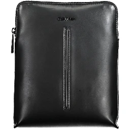 Black Polyester Shoulder Bag