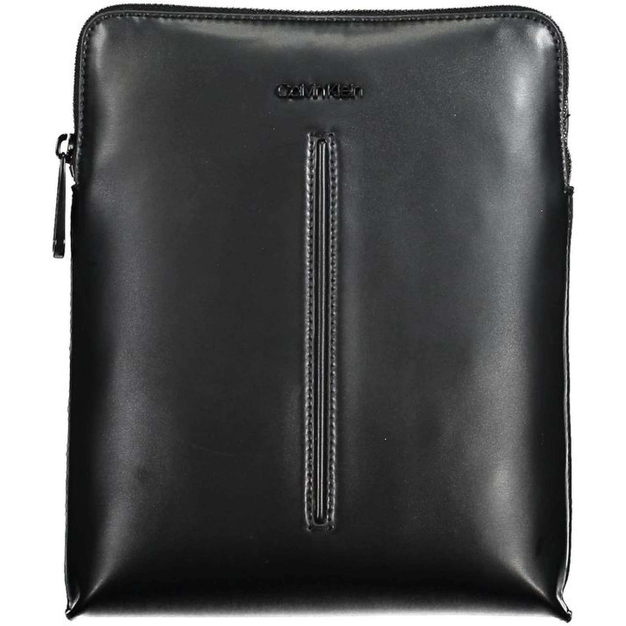 Black Polyester Shoulder Bag