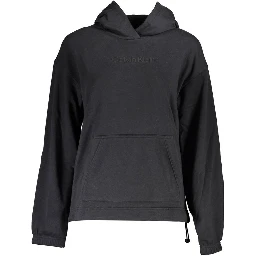 Black Cotton Women Sweater