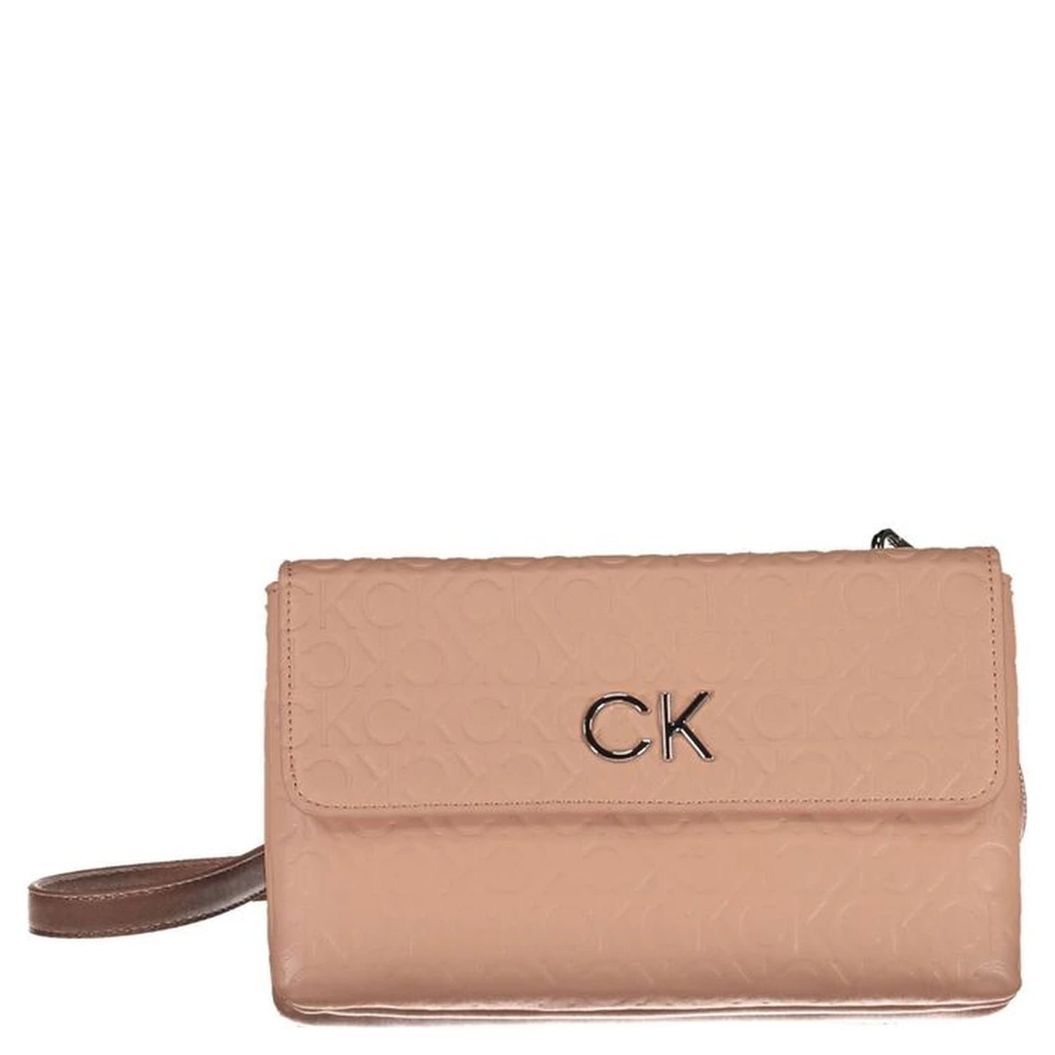 Pink Polyester Handbag