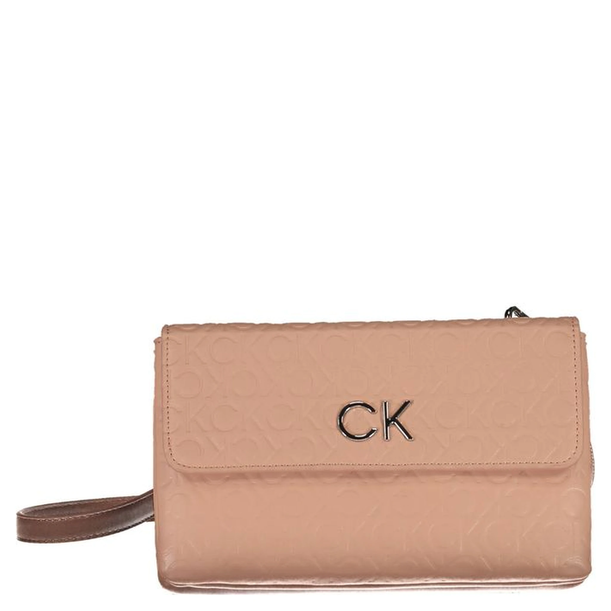 Pink Polyester Handbag
