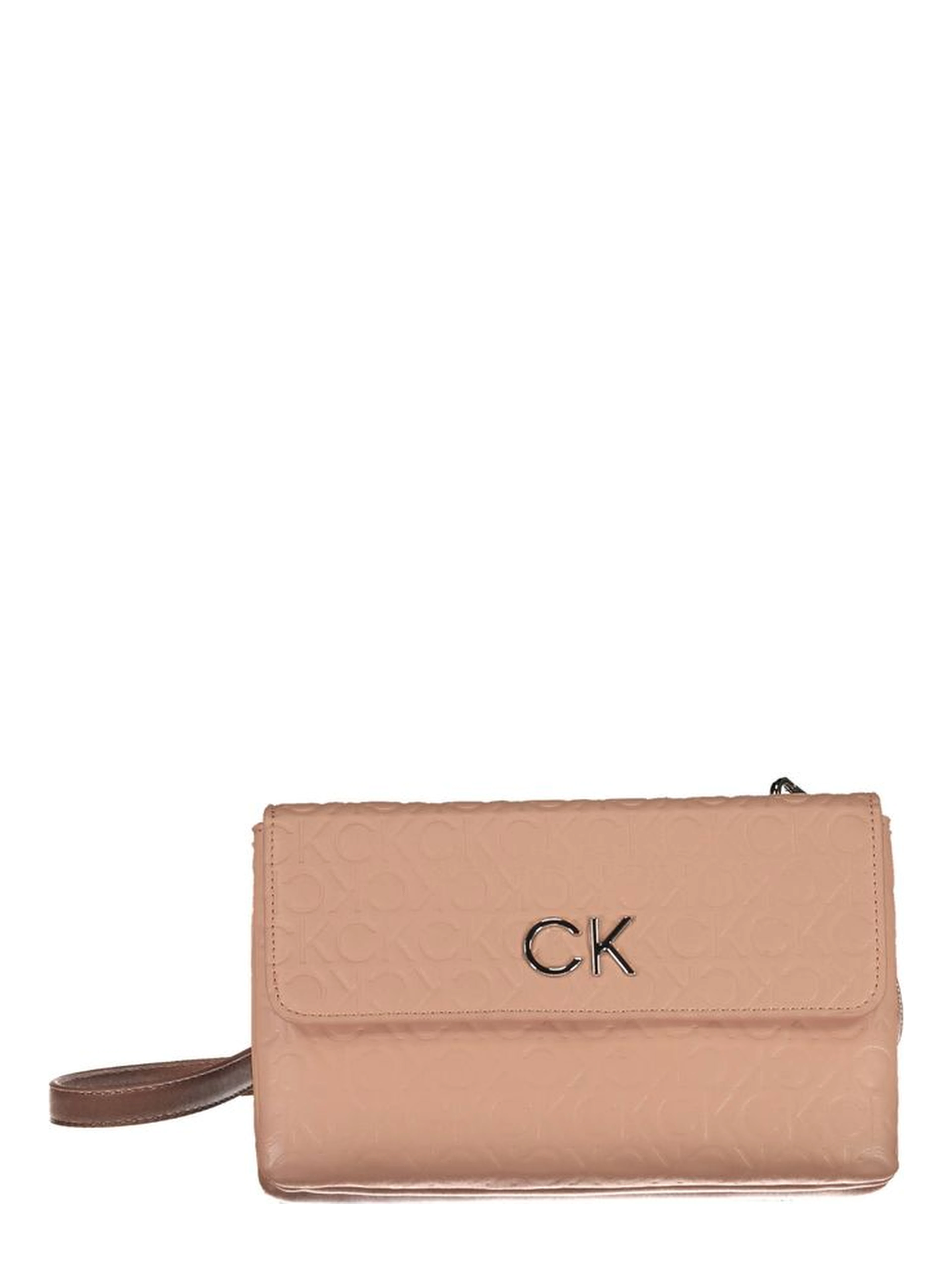 Pink Polyester Handbag