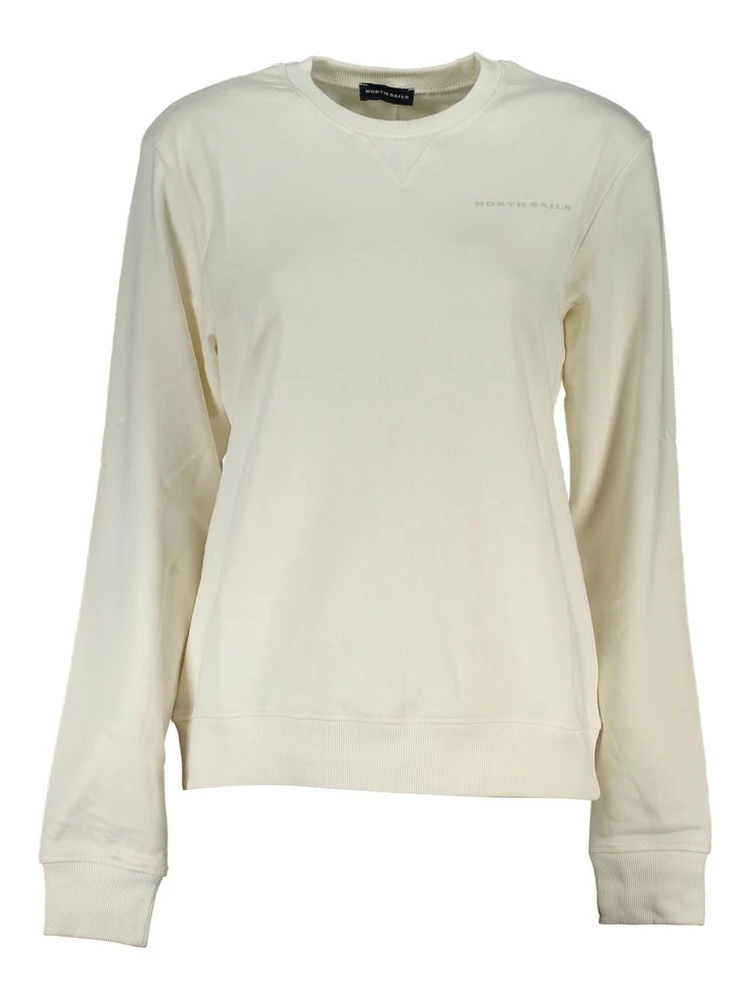 White Cotton Women Sweater