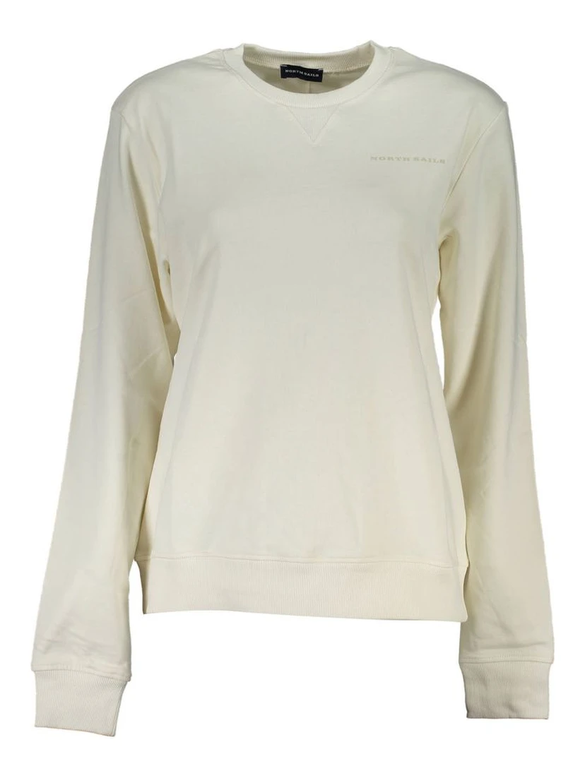 White Cotton Women Sweater