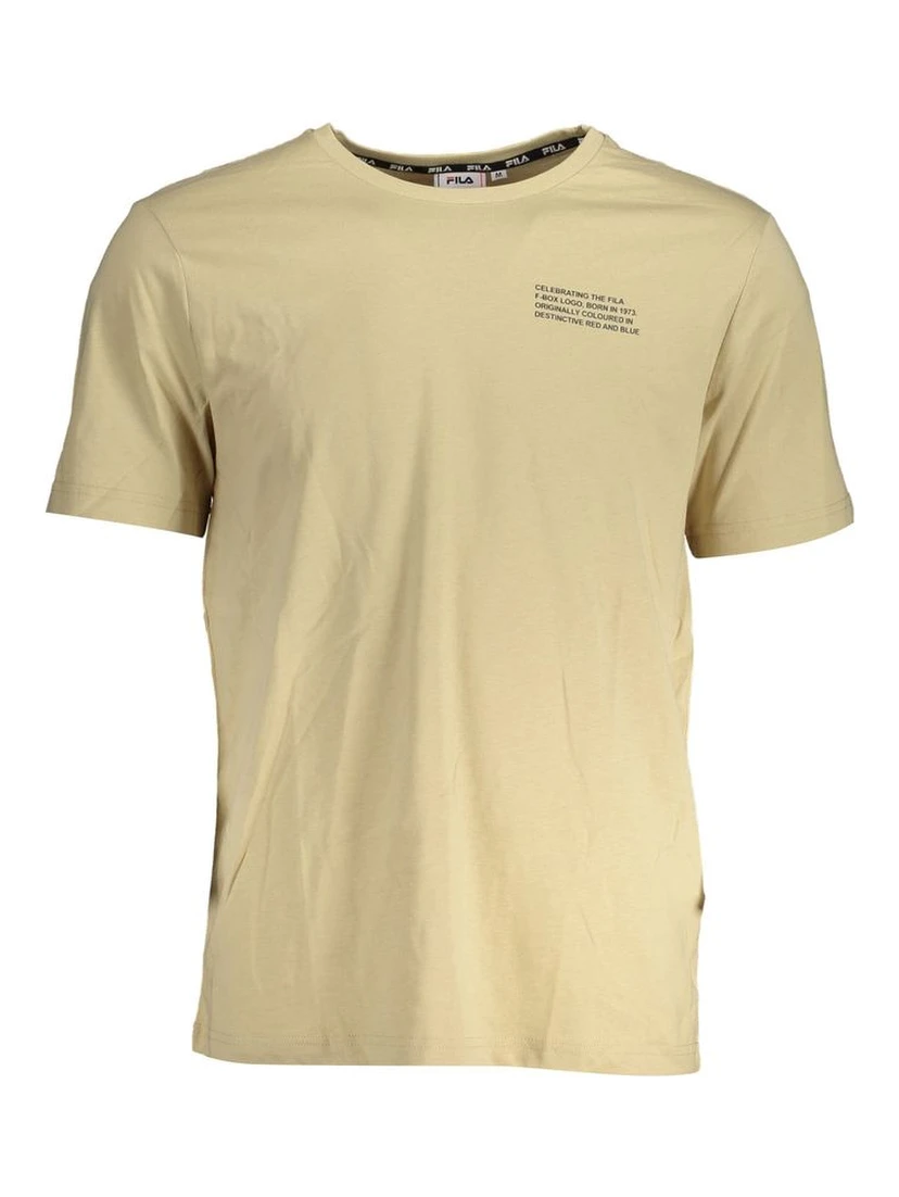 Beige Cotton T-Shirt