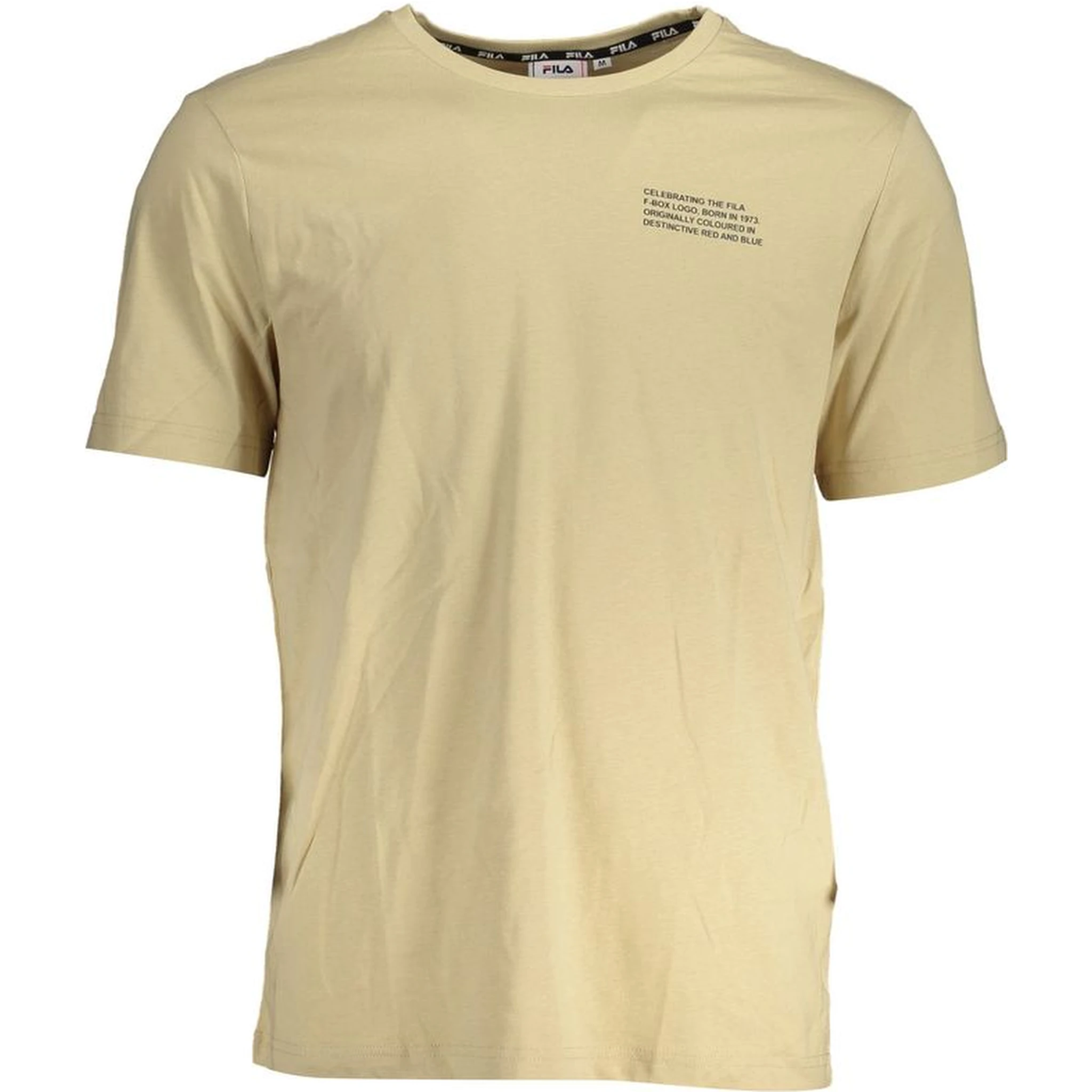 Beige Cotton T-Shirt