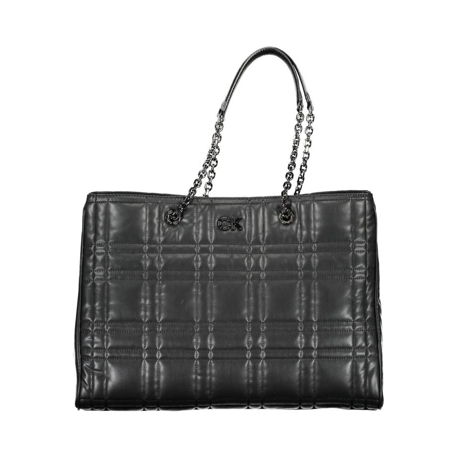 Black Polyester Handbag