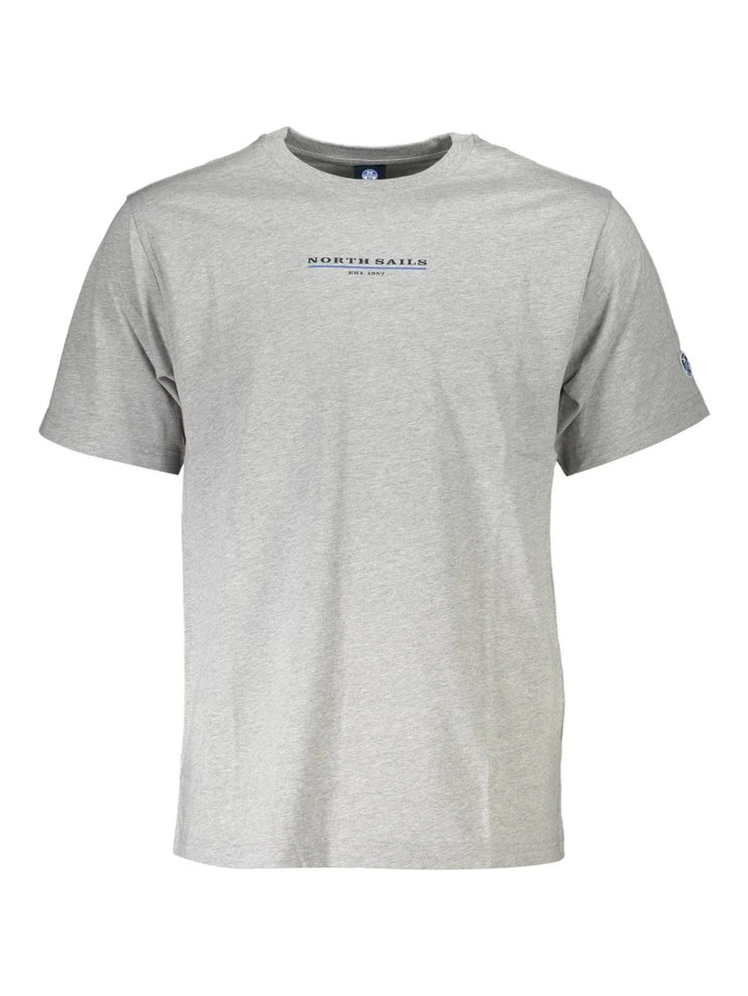 Gray Cotton T-Shirt