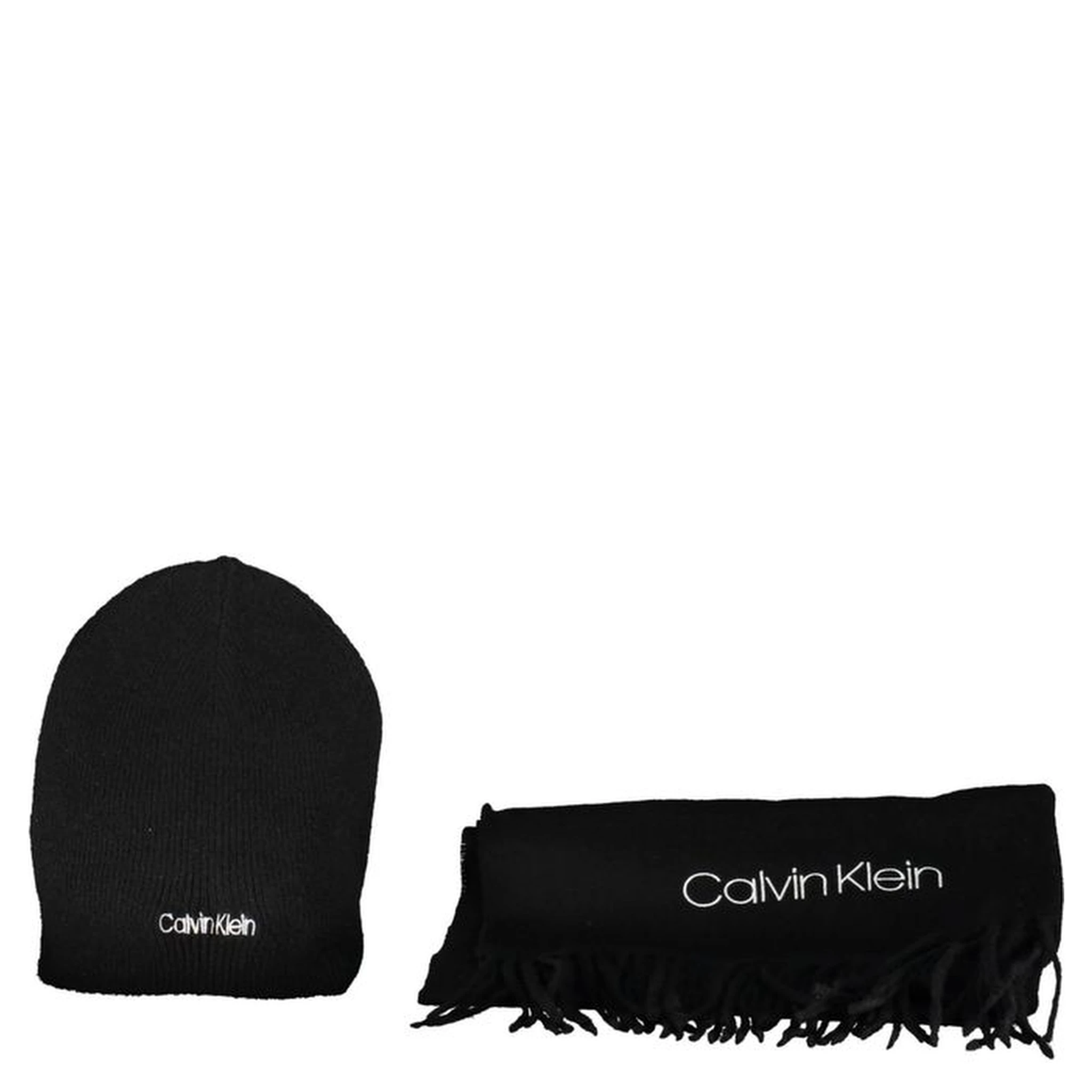Black Polyester Scarf