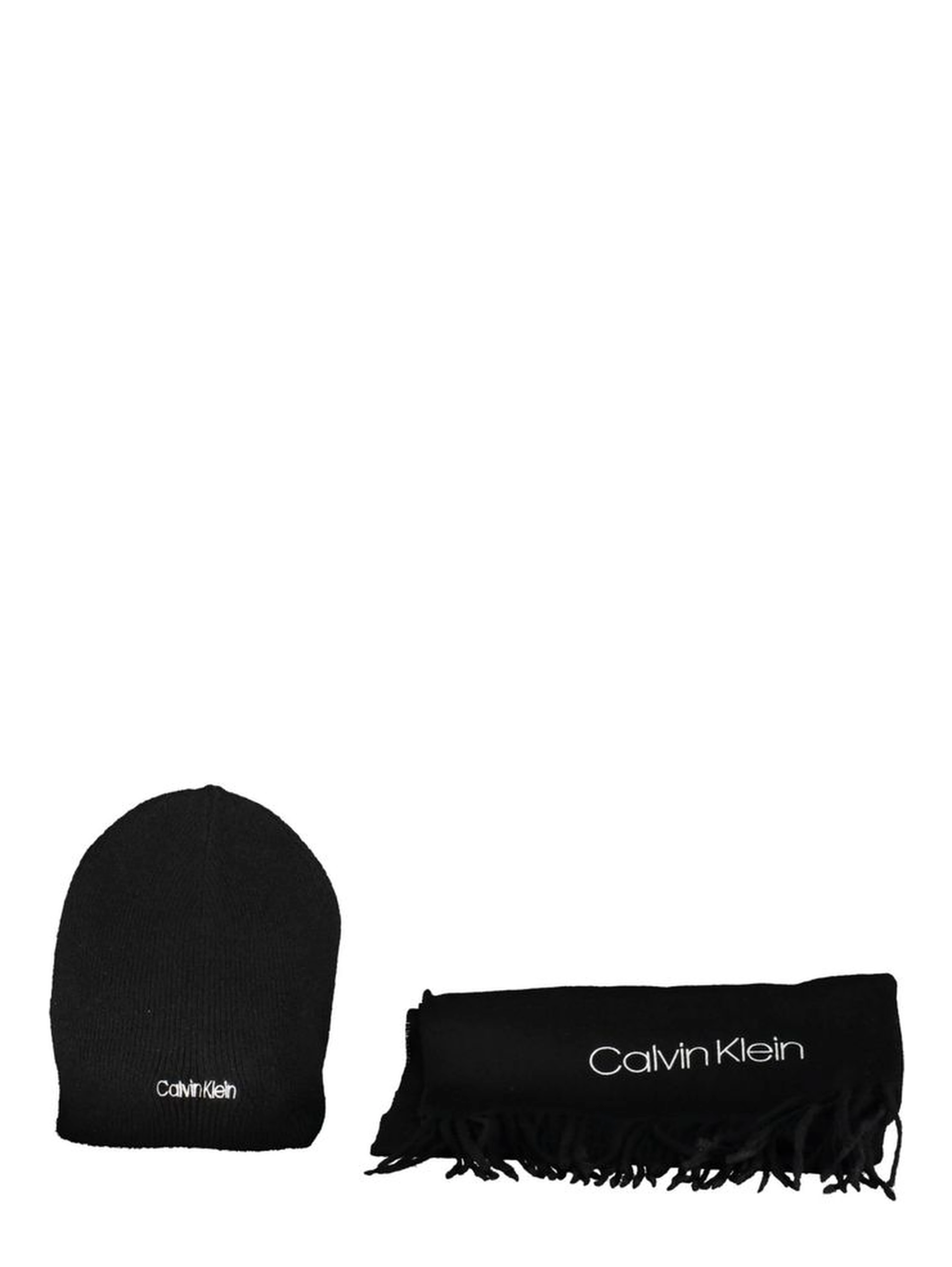 Black Polyester Scarf