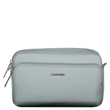Blue Polyester Handbag