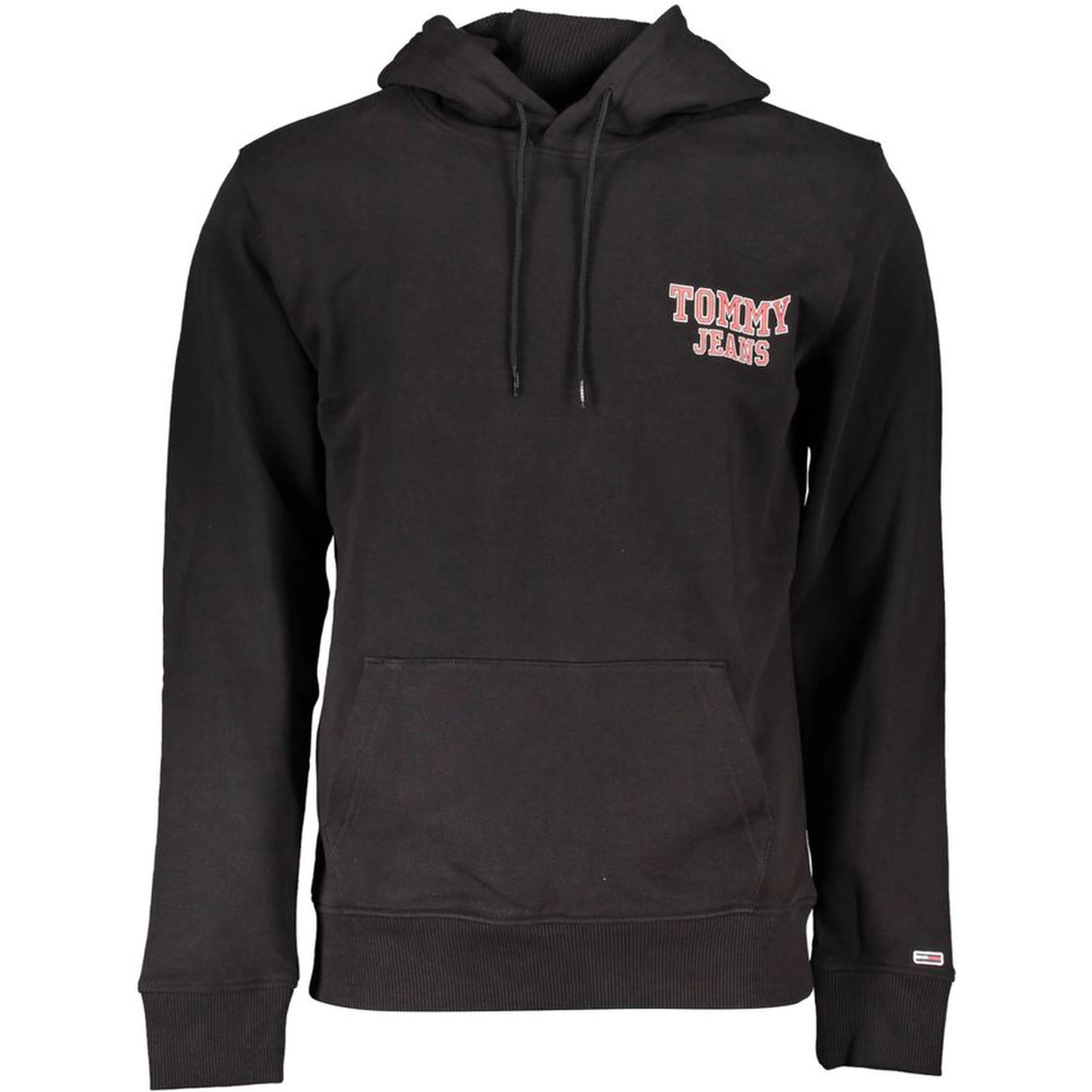 Black Cotton Men Sweater
