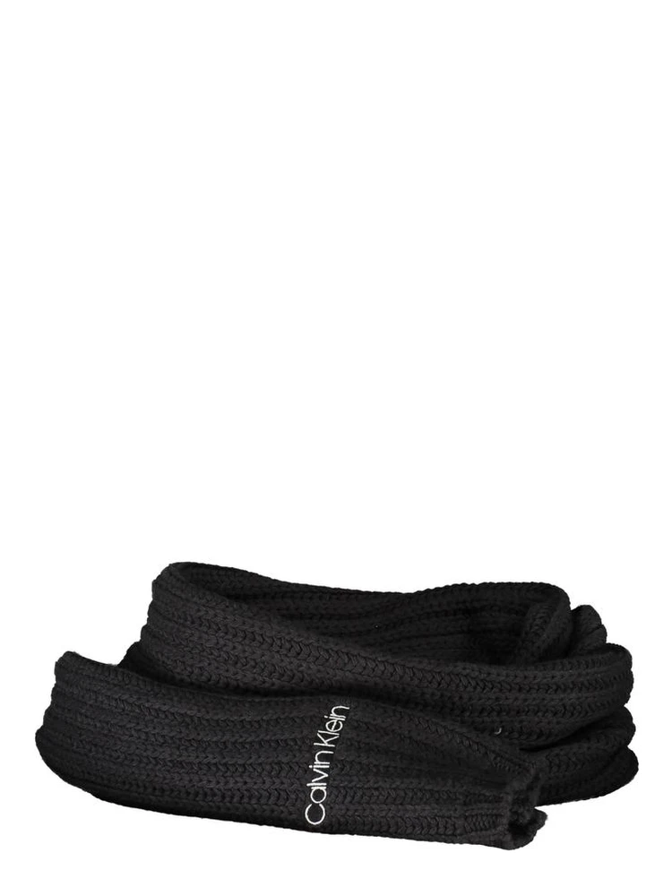 Black Cotton Women Scarf