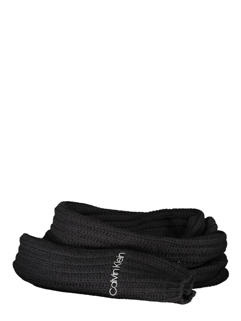 Black Cotton Women Scarf