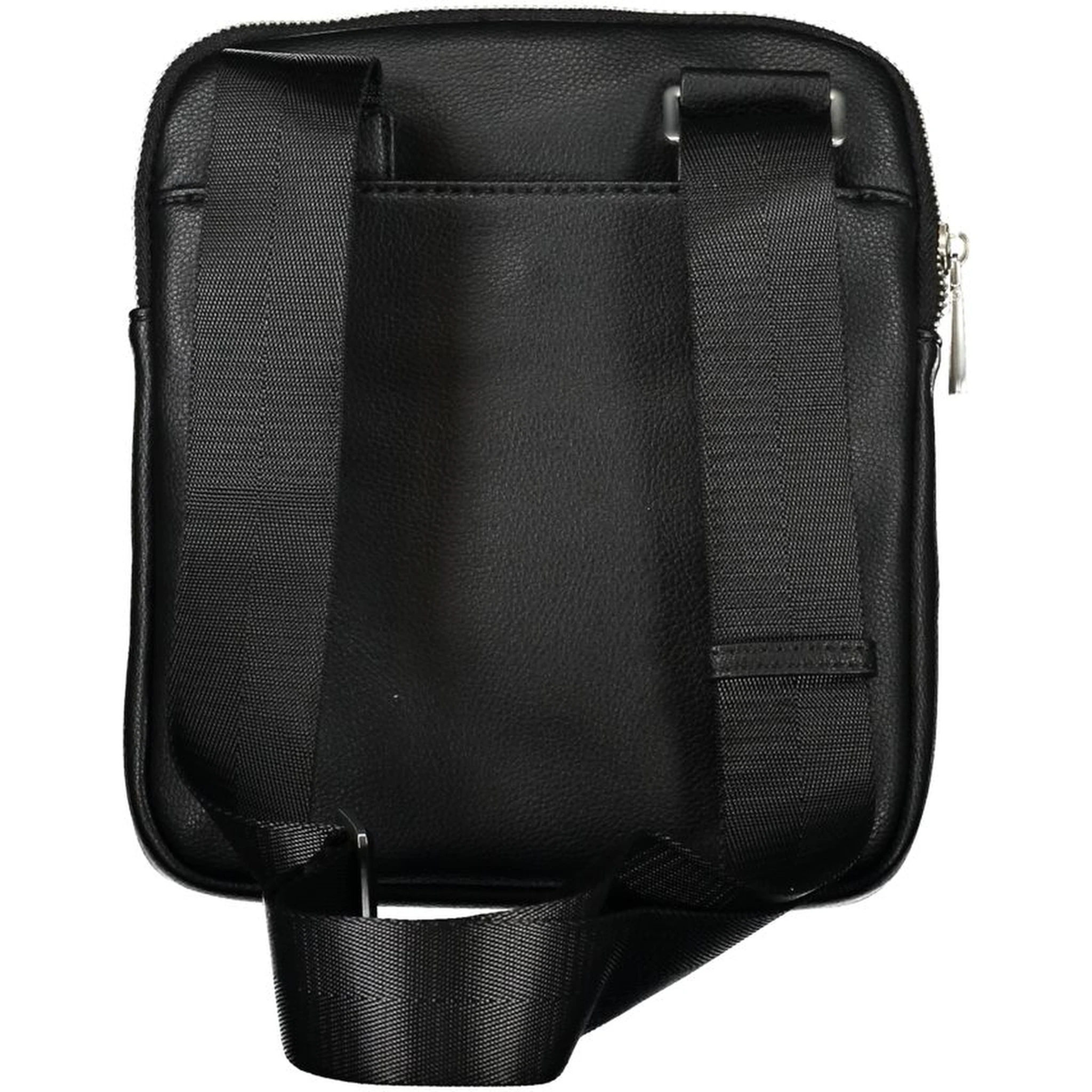 Black Polyethylene Shoulder Bag