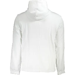 White Cotton Men Sweater