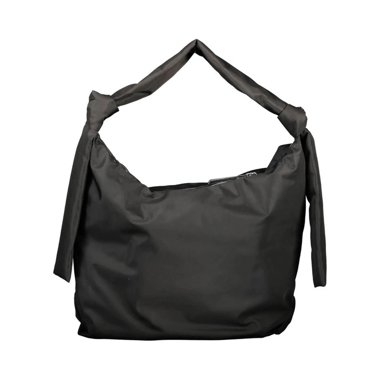 Black Polyester Handbag