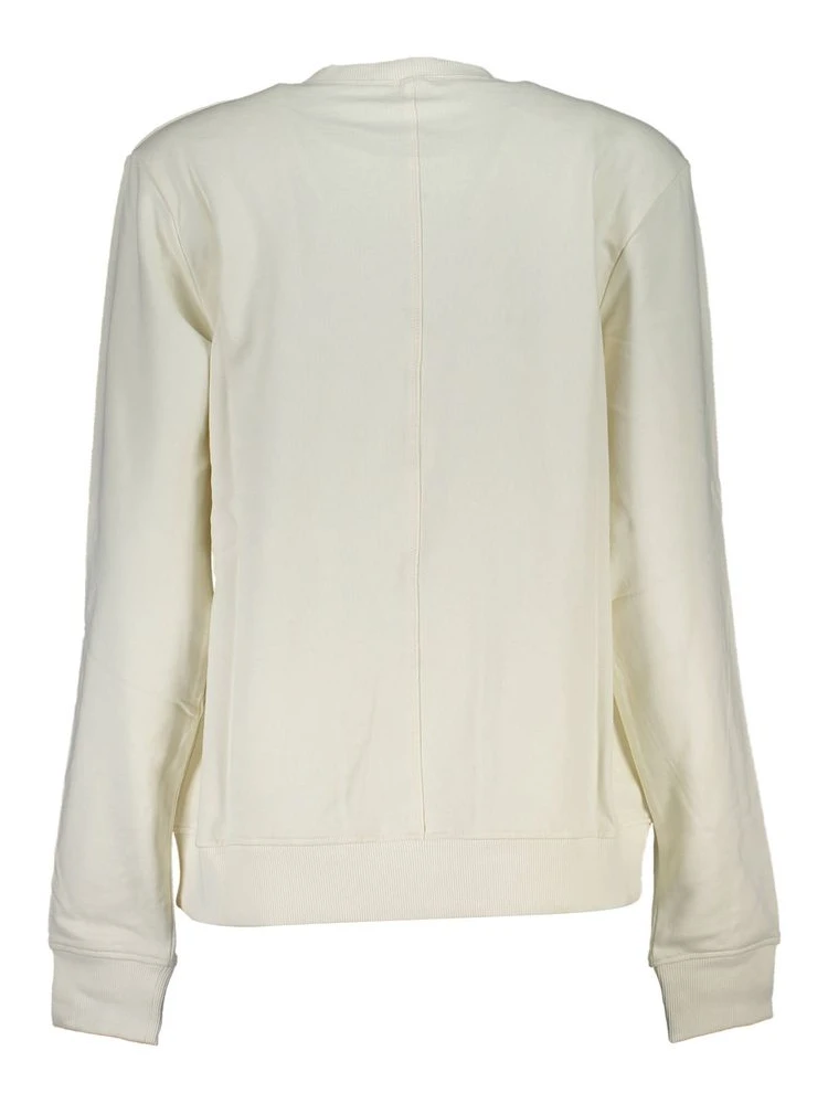 White Cotton Women Sweater alternative