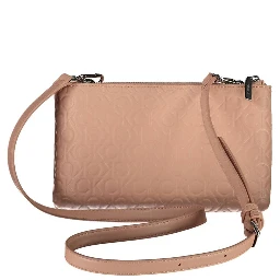 Pink Polyester Handbag