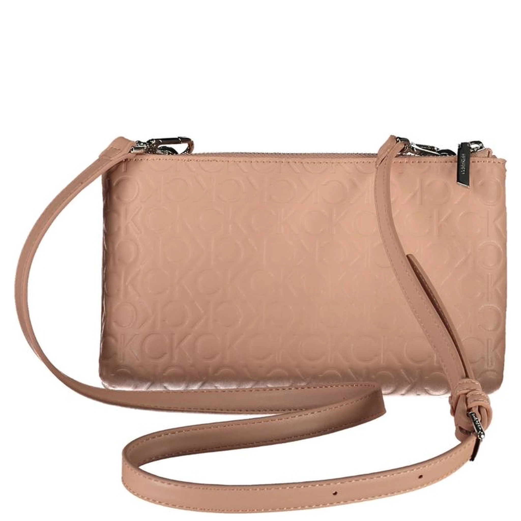 Pink Polyester Handbag