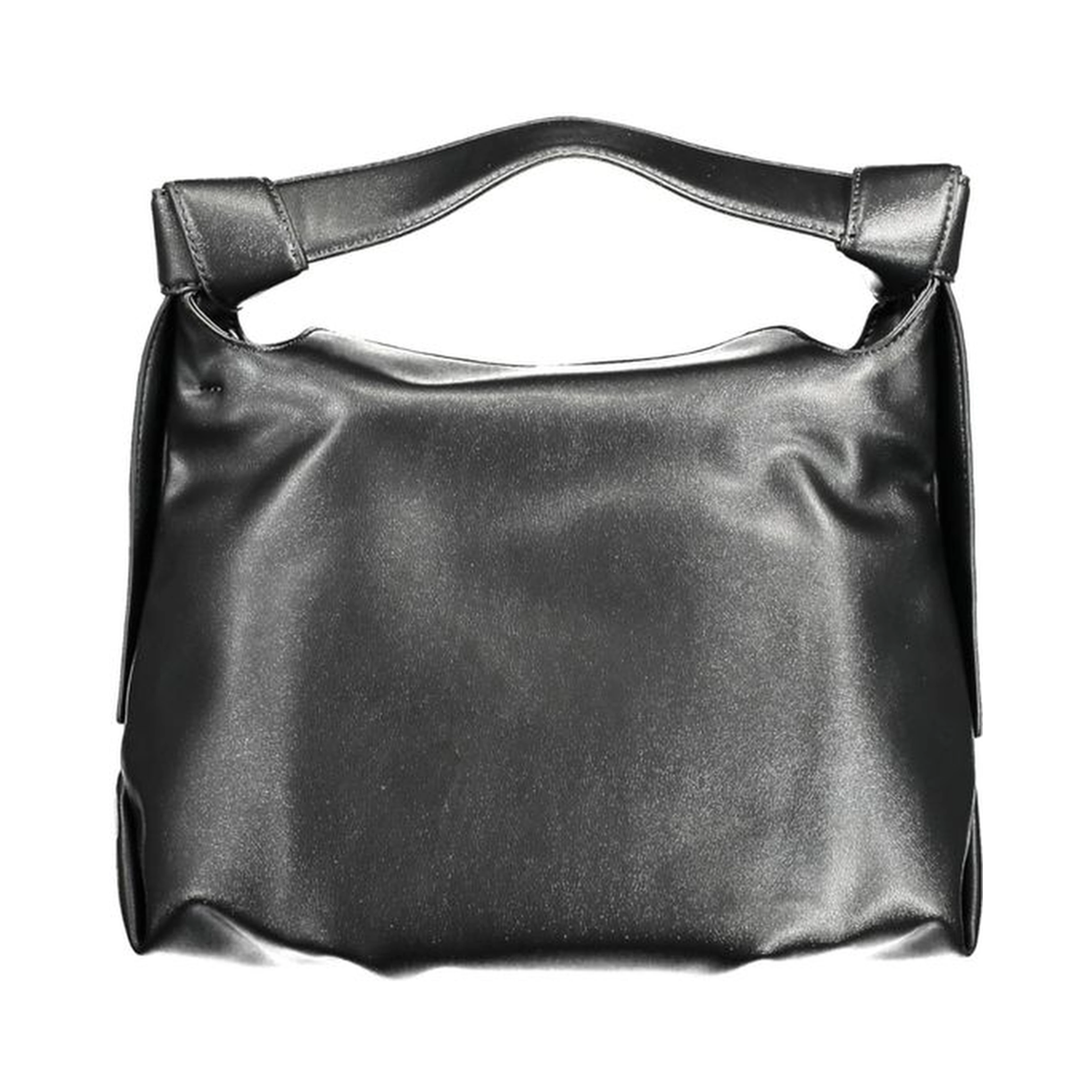 Black Polyester Handbag