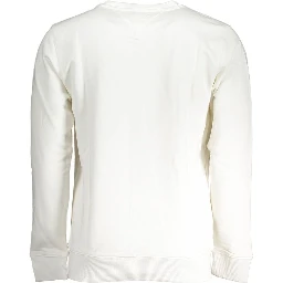 White Cotton Men Sweater