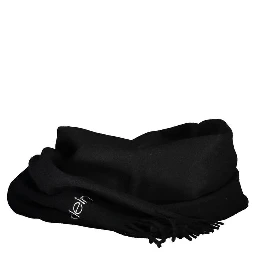 Black Polyester Scarf